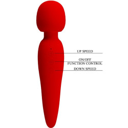 Pretty Love - Masseur Meredith 12 Modes De Vibration Rouge